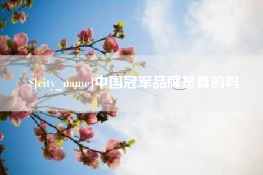 临朐中国冠军品牌是真的吗