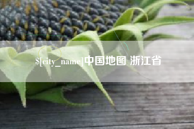临朐中国地图 浙江省