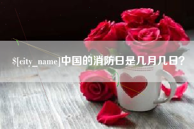 临朐中国的消防日是几月几日？