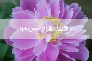 临朐九宫对应数字