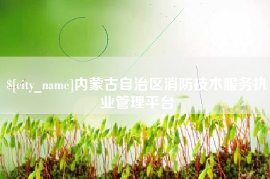 临朐内蒙古自治区消防技术服务执业管理平台