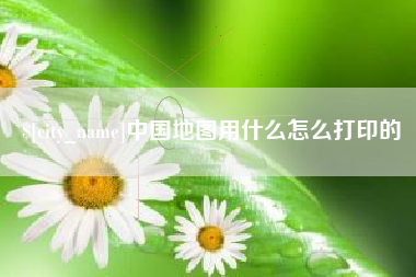 临朐中国地图用什么怎么打印的