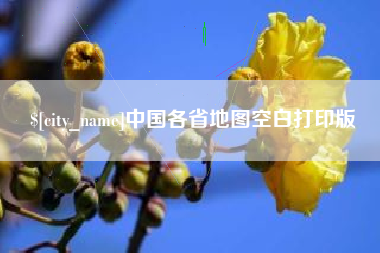 临朐中国各省地图空白打印版