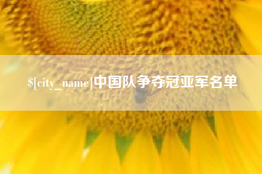 临朐中国队争夺冠亚军名单