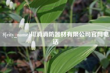 临朐川消消防器材有限公司官网电话