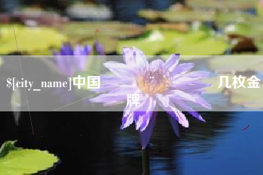 临朐中国🇨🇳几枚金牌