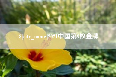 临朐2021中国第9枚金牌