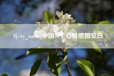 临朐中国34个省份地图空白