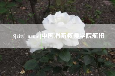 临朐中国消防救援学院航拍