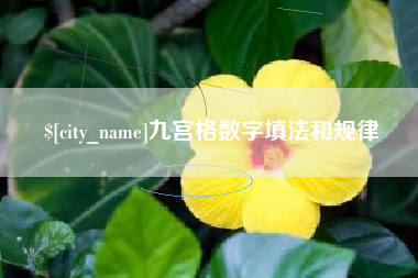 临朐九宫格数字填法和规律