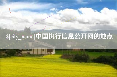 临朐中国执行信息公开网的地点