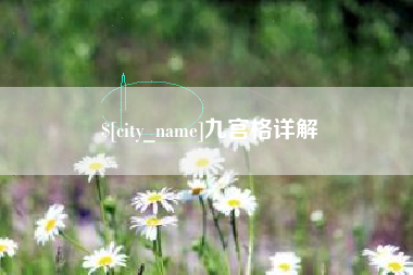 临朐九宫格详解