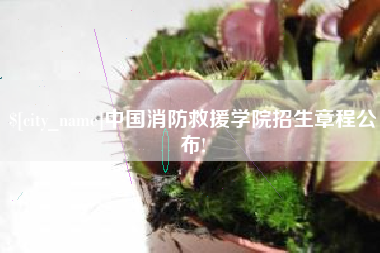 临朐中国消防救援学院招生章程公布!